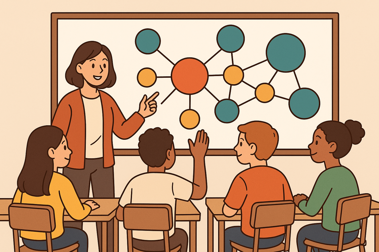 Concept Maps cartoon visual